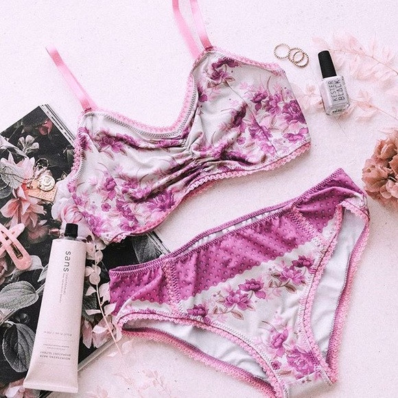Spell Other - Spell coco lei bralette / swim medium NWT